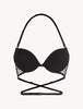 Shape Allure Black Multiway bra with Chantilly lace