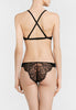 Shape Allure Black Multiway bra with Chantilly lace