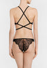 Shape Allure Black Multiway bra with Chantilly lace