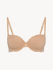 Souple Beige cotton T-shirt bra