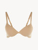 Souple Beige cotton push-up bra
