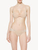 Souple Beige cotton push-up bra