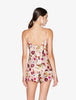 Silk Floral Print Top
