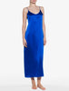 Silk Sottoveste lunga blu elettrico