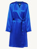 Silk Vestaglia corta blu elettrico