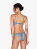Brigitta Dunkelblauer Spitzen-Push-up-BH
