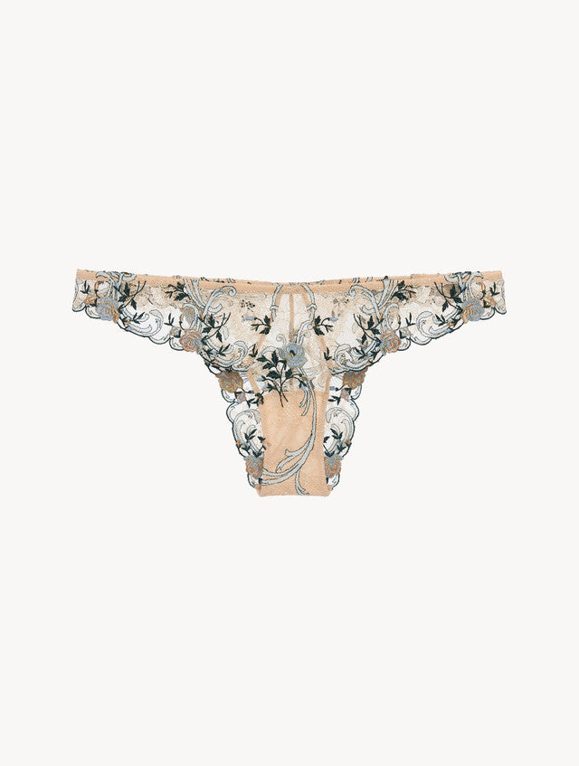 Altea Slip Brasiliano in Pizzo Leavers Stretch