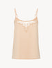 Primula Pink Top with embroidered tulle