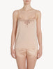 Primula Pink Top with embroidered tulle