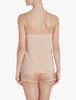 Primula Pink Top with embroidered tulle