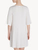 Primula White Short Nightgown with embroidered tulle