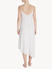 Primula White Nightgown with asymmetric cut