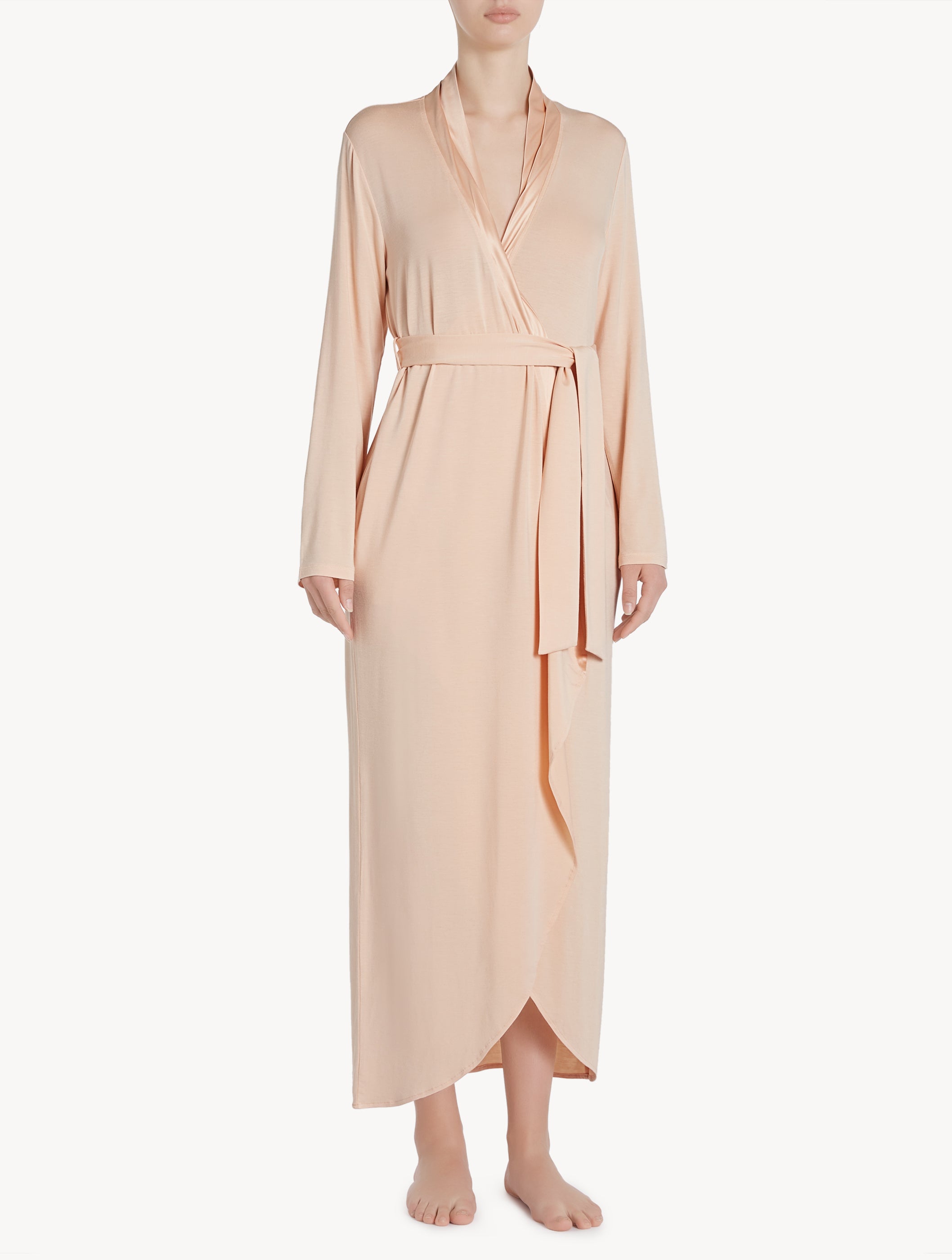 Primula Pink Robe in modal jersey