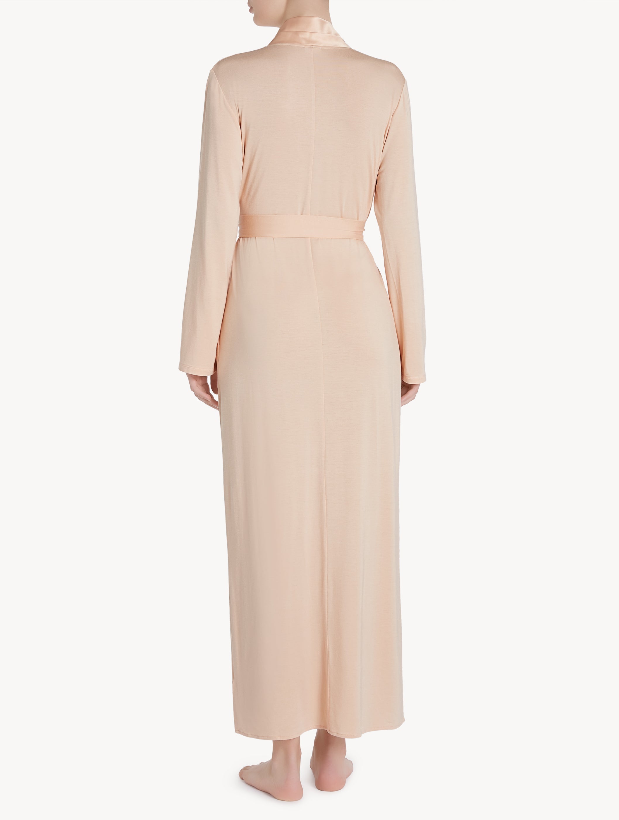 Primula Pink Robe in modal jersey