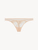 Primula Thong in Pink sheer tulle
