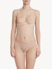 Primula Thong in Pink sheer tulle