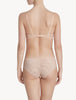 Primula Medium Slip aus pink besticktem Tüll