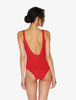 Beach Escape Red Swimsuit