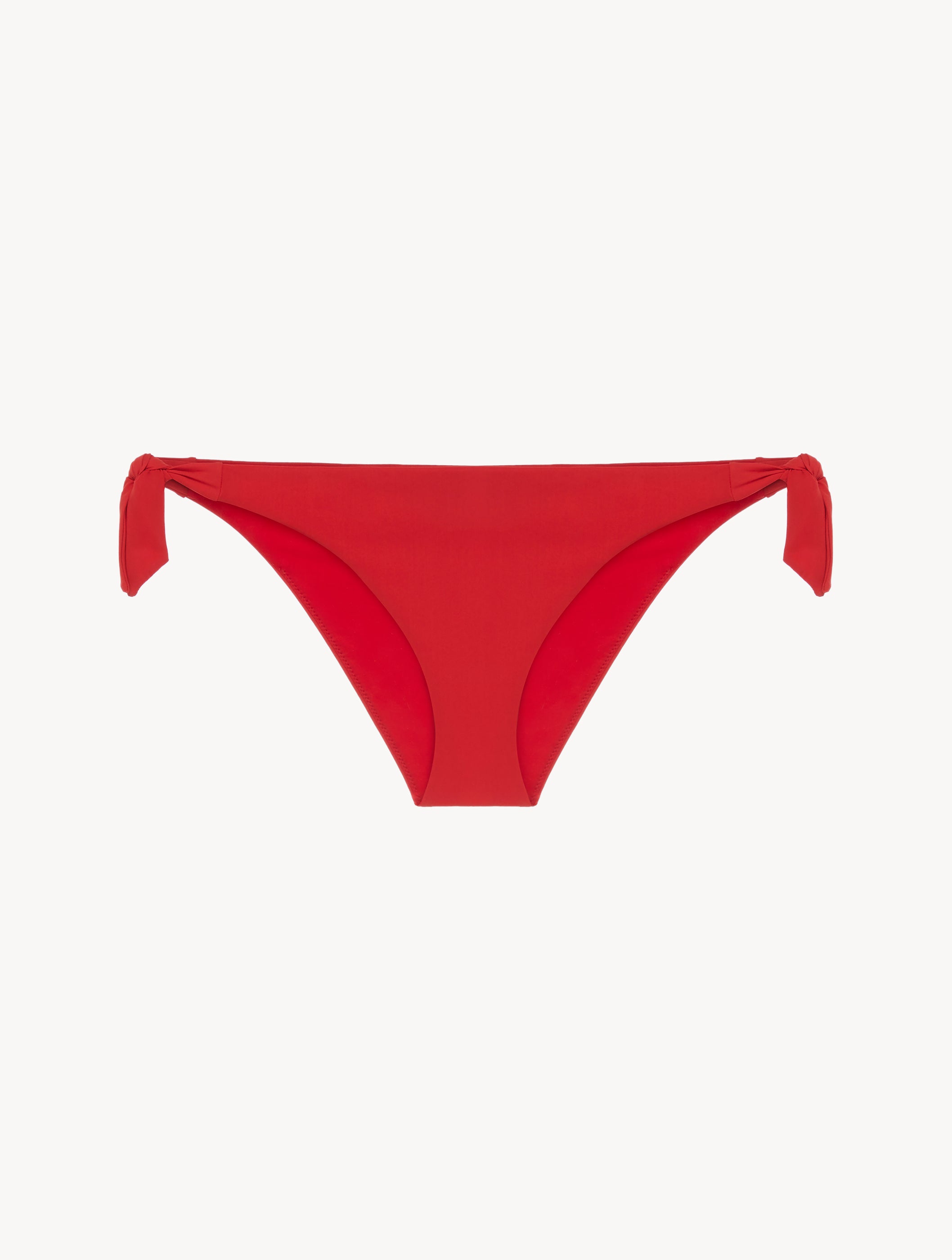 Badeanzug-Slip „Beach Escape Ribbon“ in Rot