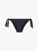 Gestreifter Strand-Bikinihose zum Binden in Blau