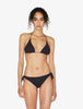 Beach Escape Triangle Bra in Black