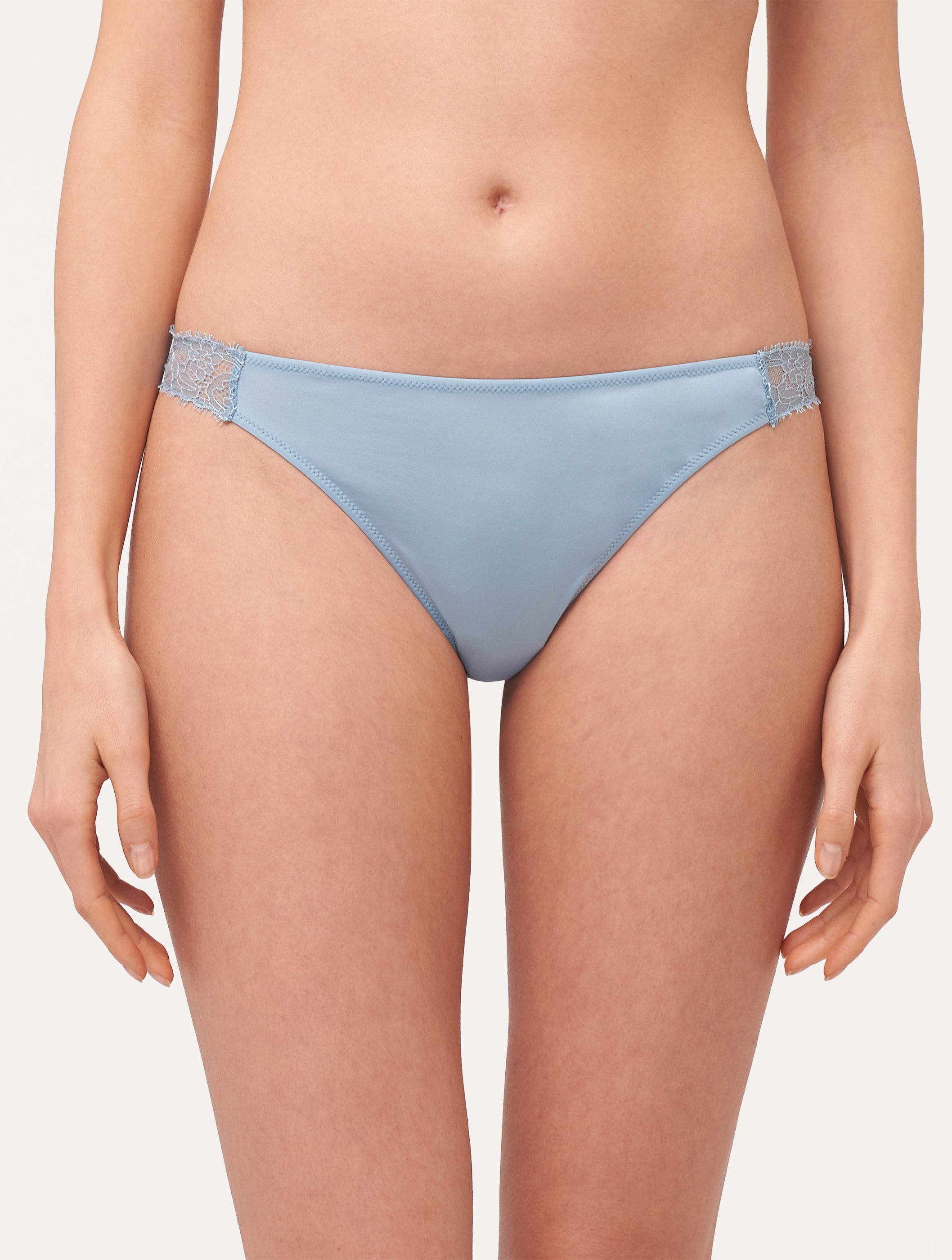 Lacy Touch Azure Thong