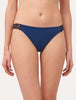 Lacy Touch Perizoma in pizzo blu e nero