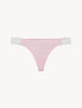 Lacy Touch Spitzen-Tanga in Rosé und Creme