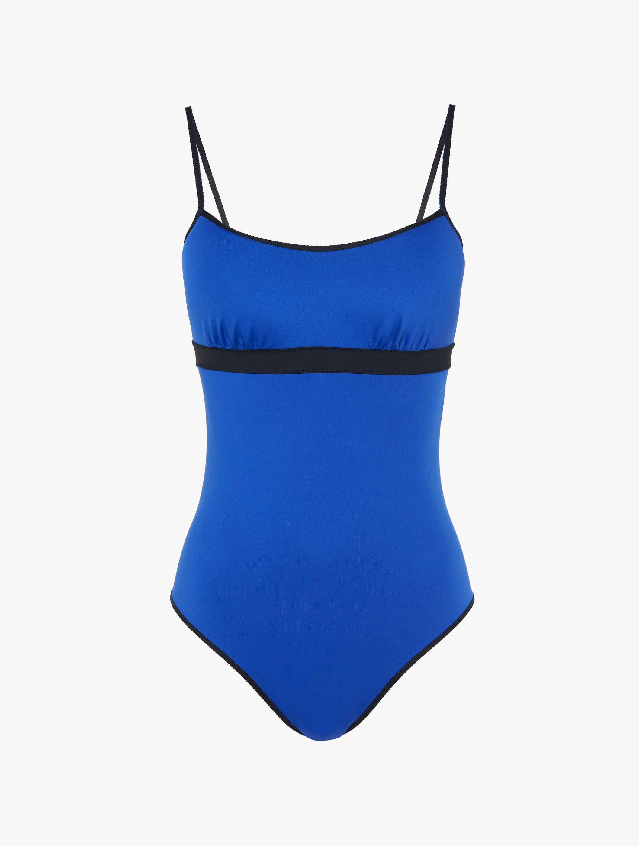 ACTIVE BEACH Costume da bagno intero in colore cobalto e nero