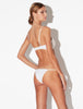 Midnight Botanica White Balconette Bra