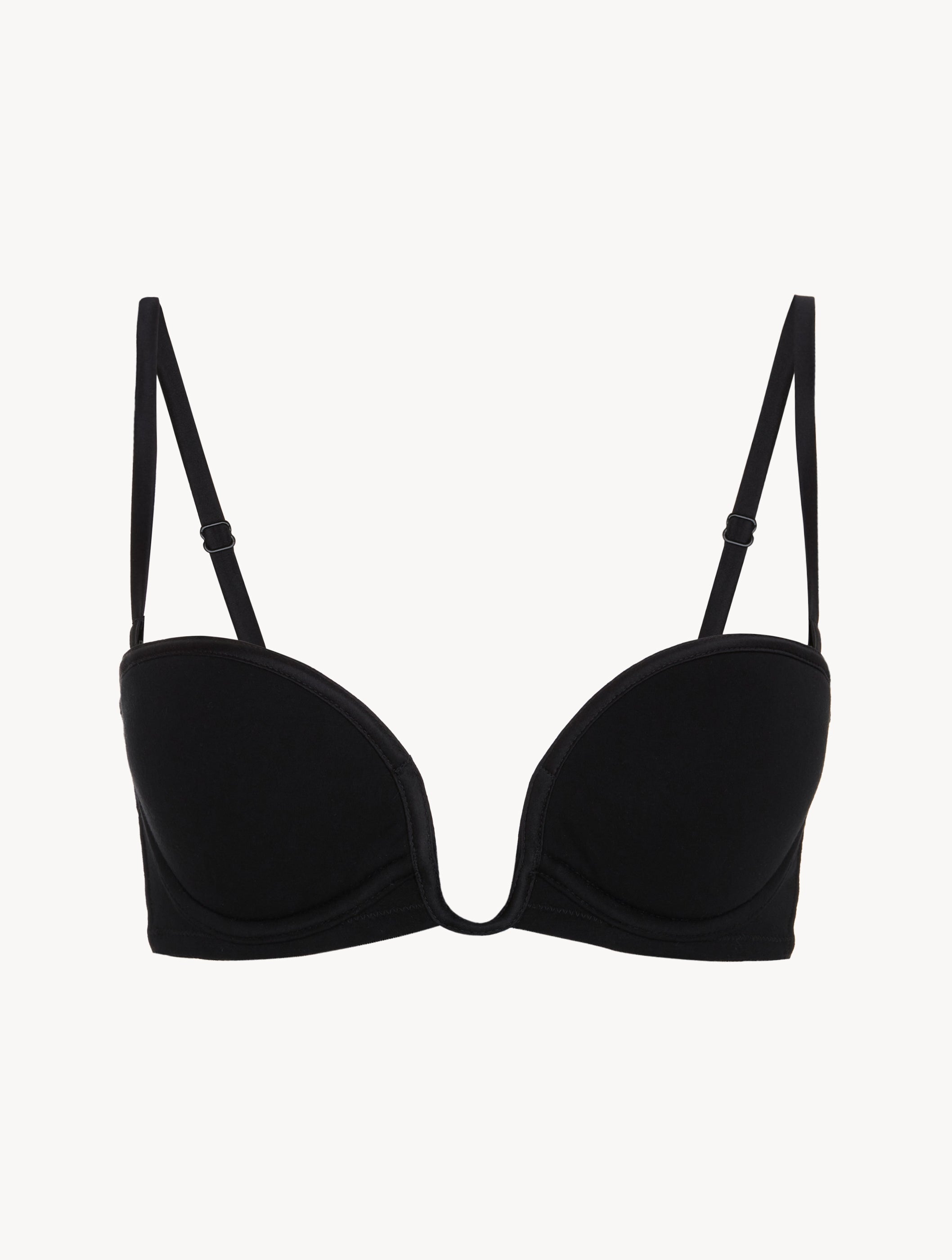 Midnight Botanica Black Bandeau Bra