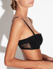 Midnight Botanica Black Bandeau Bra