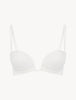 Midnight Botanica White Bandeau Bra