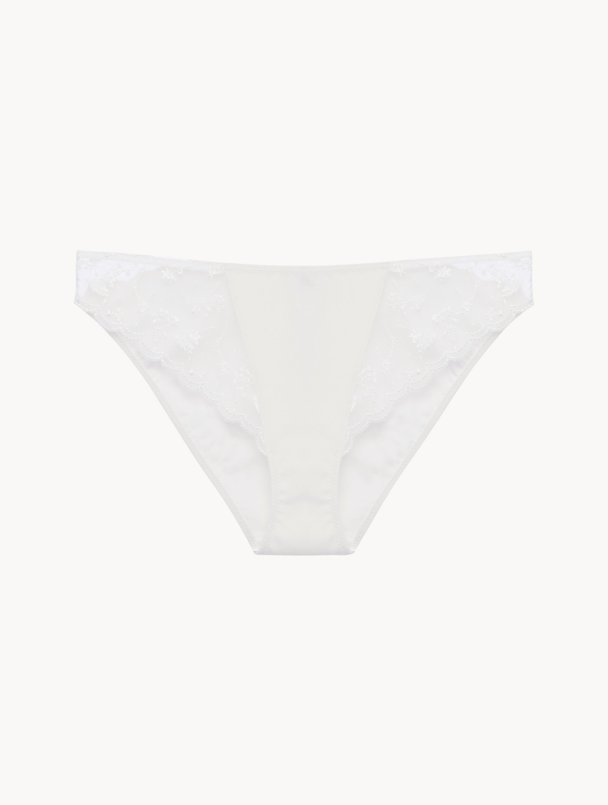 Midnight Botanica White Briefs