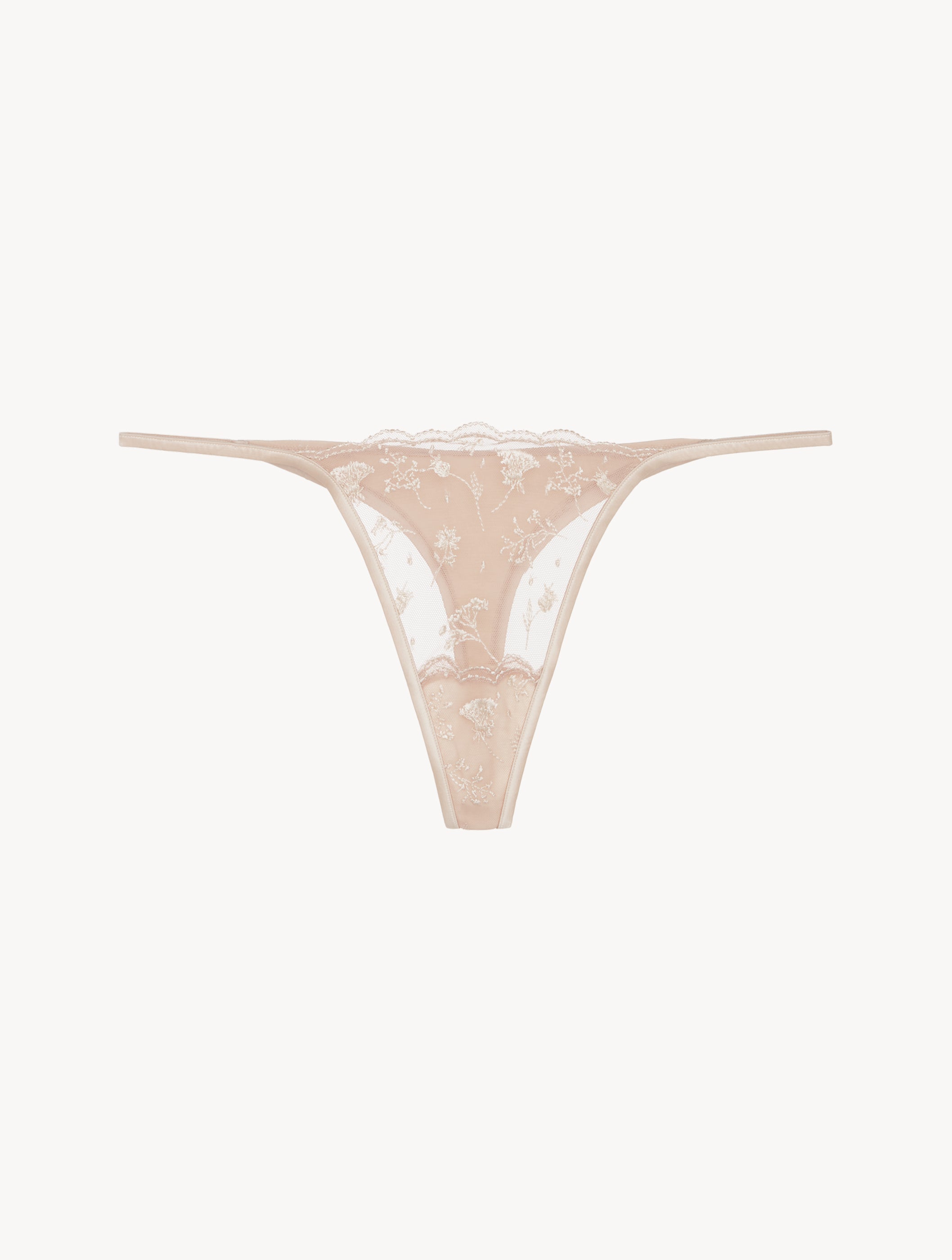 Midnight Botanica Beige Thong