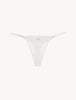 Midnight Botanica White Thong