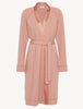 Midnight Botanica Short Robe in Pink