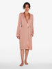 Midnight Botanica Short Robe in Pink