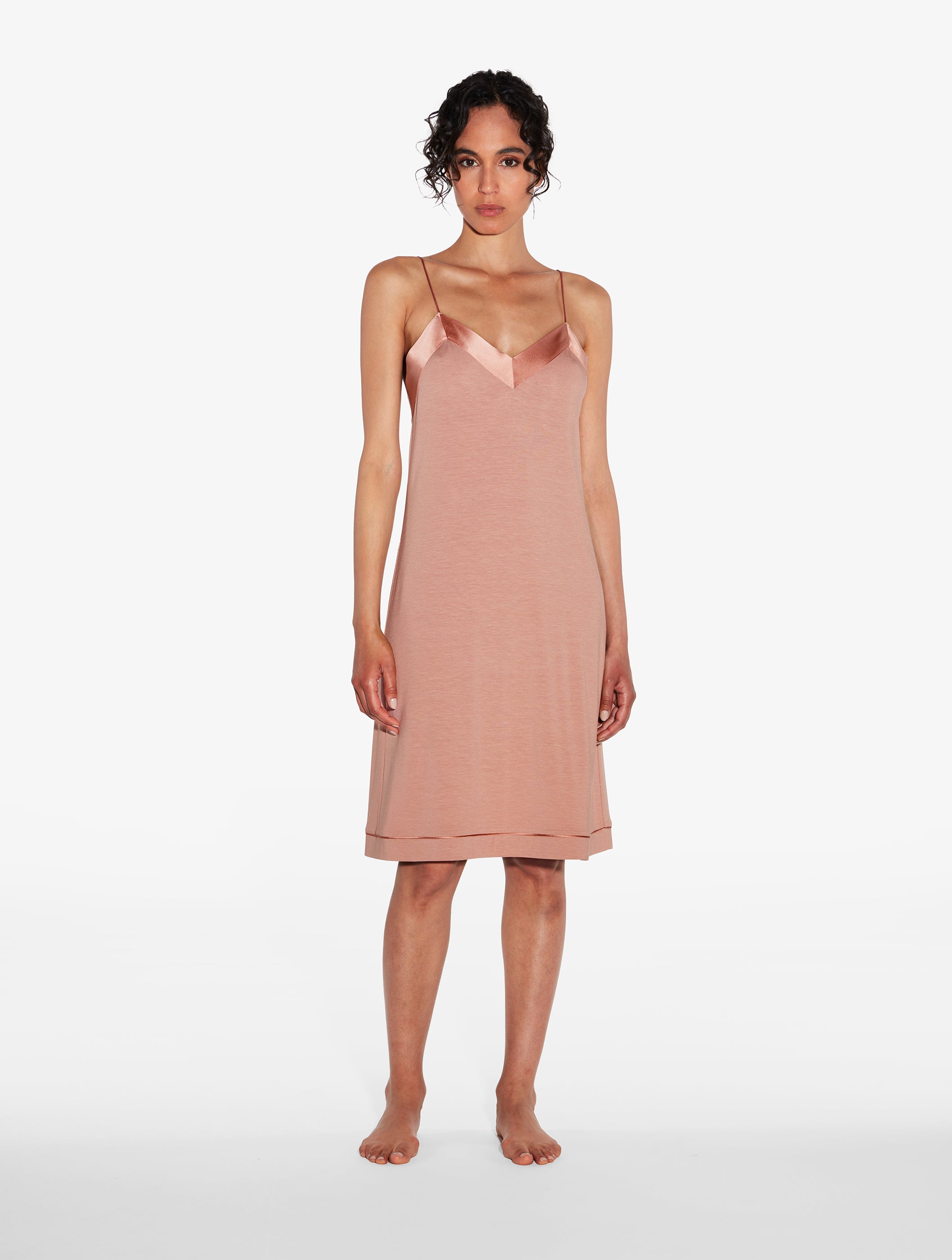Midnight Botanica Rose Short Nightgown