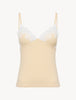 Angel Kiss Top a costine con Frastaglio