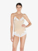 Angel Kiss Top a costine con Frastaglio
