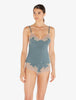 Angel Kiss Top a costine con Frastaglio