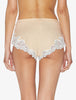 Angel Kiss Kaschmir-Shorts in Puder-Gelb