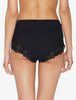 Angel Kiss Shorts de Cachemira en Negro