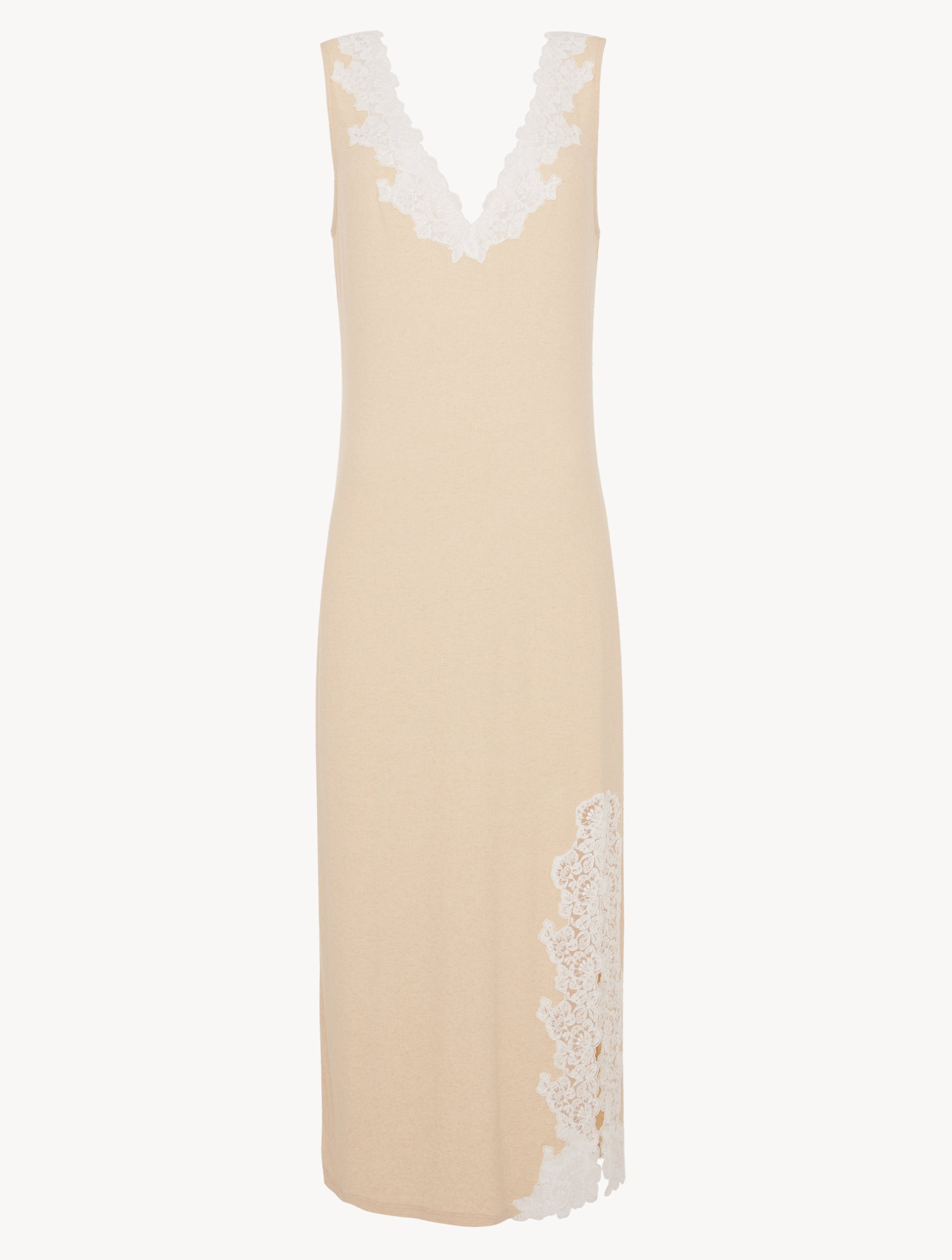 Angel Kiss Long Cashmere Yellow Nightgown