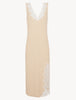 Angel Kiss Long Cashmere Yellow Nightgown