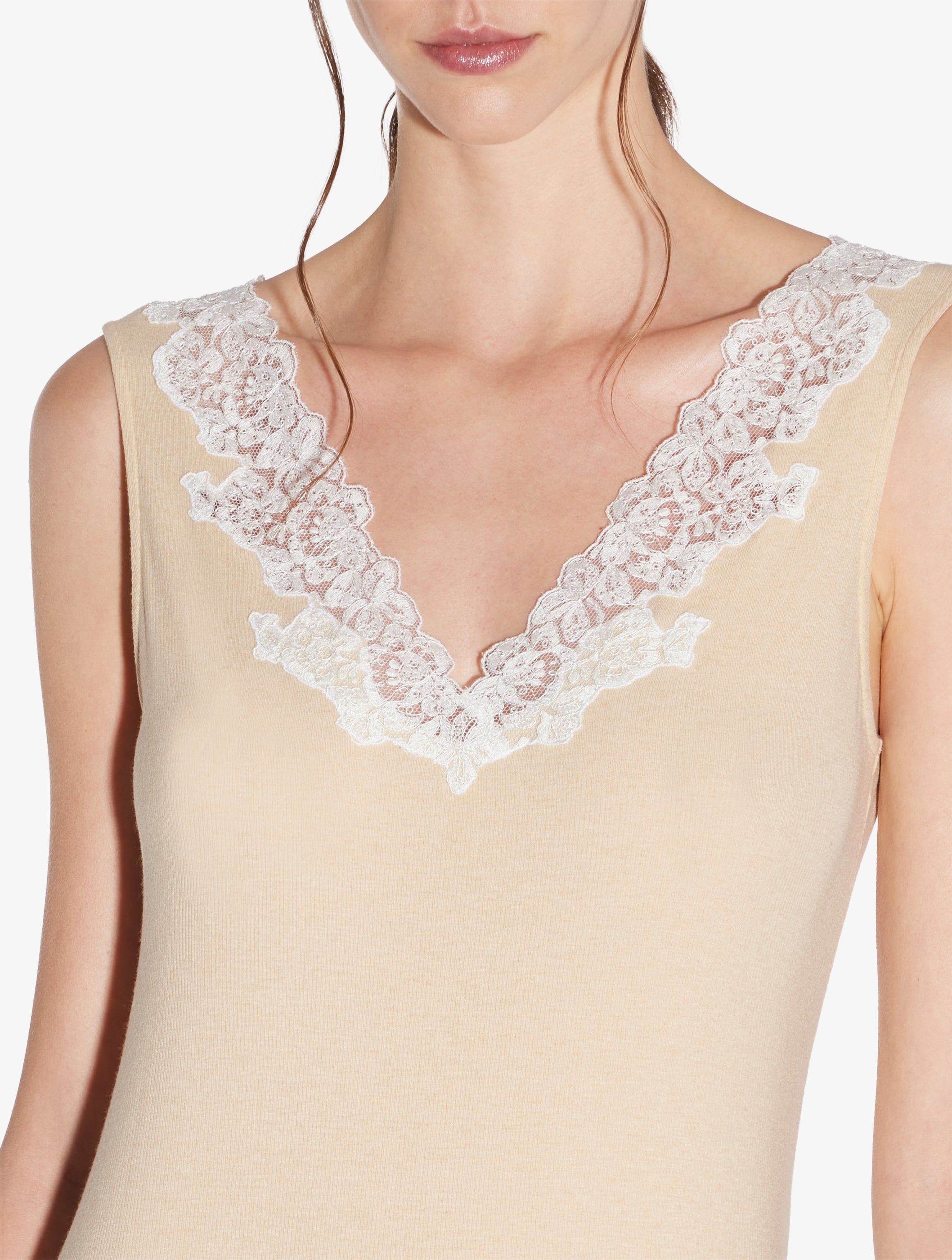 Angel Kiss Long Cashmere Yellow Nightgown