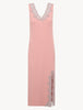 Angel Kiss Long Cashmere Nightgown in Pink