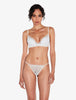 Midnight Botanica Bralette in White