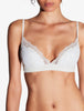 Midnight Botanica Bralette in White